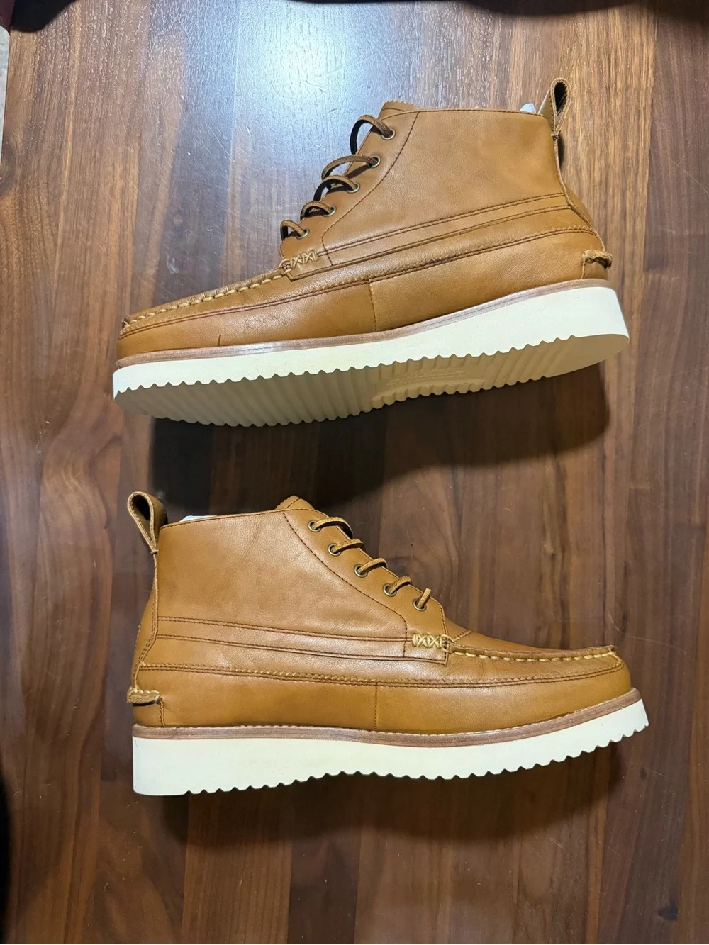 Polo Ralph Lauren Ranger Leather Workboot Men’s Size 11.5 Boots in ‘Polo Tan’